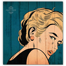 Creative Wood Pop-art Pop-art - 4 Комикс