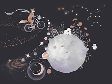 Фотообои животные Wall street COSMOS 25:1 Cosmos-25: 24 30824