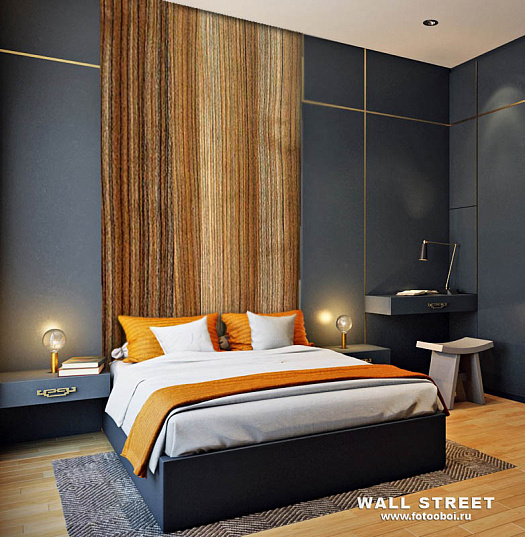 Фотообои в интерьере артикул Faktura 14, FAKTURA, Wall street