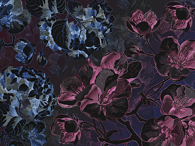 Фотообои Sakura 9, SAKURA, Wall street