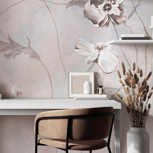 Фотообои в интерьере артикул Floreale-24: 12, FLOREALE 24, Wall street