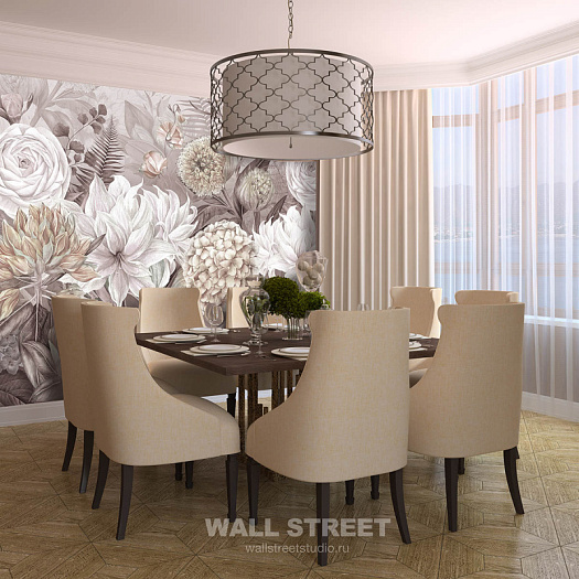 Фотообои в интерьере артикул Giardino 10, GIARDINO, Wall street