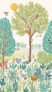 Фотообои Grandeco Little Dreamers LD 6001